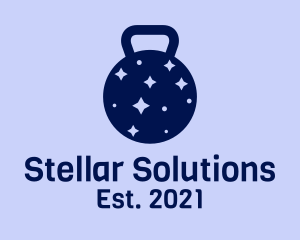 Purple Space Kettlebell  logo