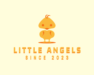 Happy Little Chick logo design