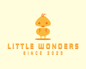 Happy Little Chick logo design