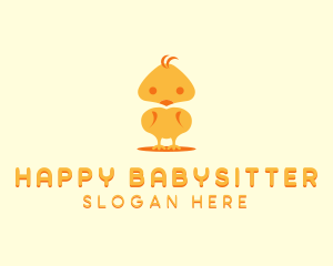 Happy Little Chick logo design