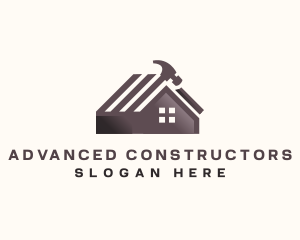 Hammer Home Builder logo design