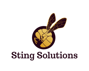 Golden Wasp Wings logo