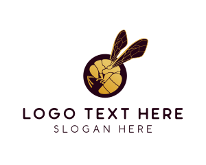 Golden Wasp Wings logo