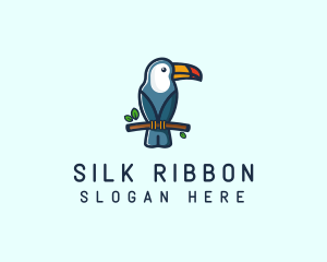 Tropical Toucan Bird logo design