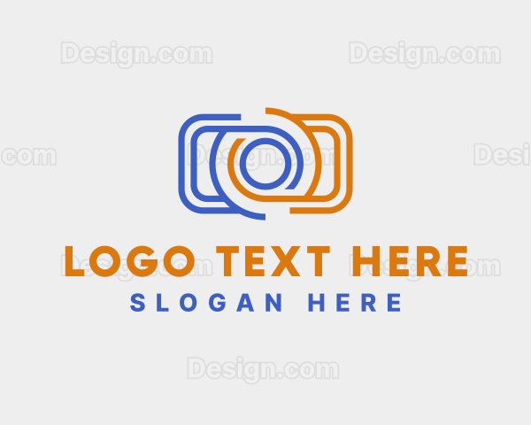 Simple Photography Camera Logo