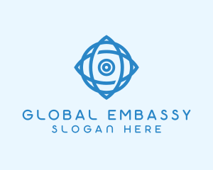 Global Security Camera logo design