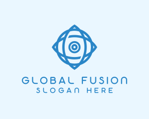 Global Security Camera logo design