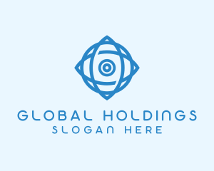 Global Security Camera logo design