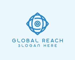 Global Security Camera logo design