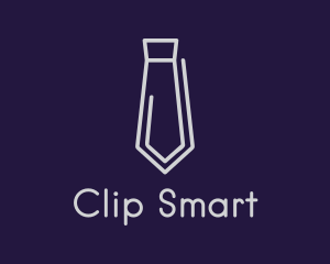 Paper Clip Necktie logo design