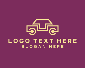 Taxi Cab Vehicle logo