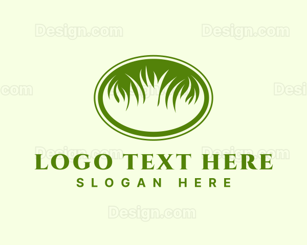 Nature Plant Grass Logo