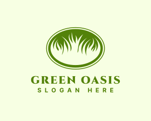 Nature Plant Grass logo design