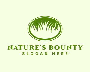 Nature Plant Grass logo design