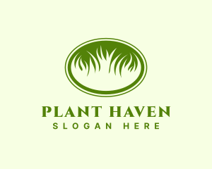 Nature Plant Grass logo design