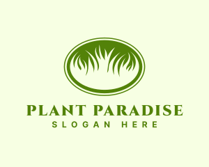 Nature Plant Grass logo design