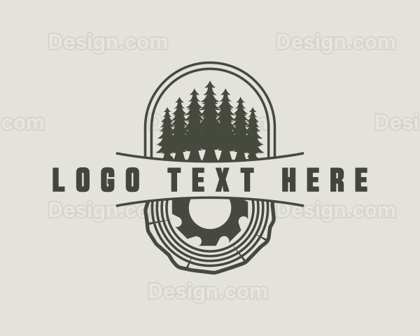 Pine Tree Woodwork Logo