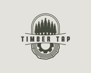 Pine Tree Woodwork logo design