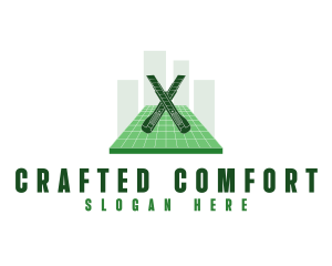 Cutter Blade Tool logo design