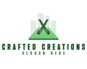 Cutter Blade Tool logo design