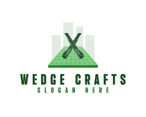 Cutter Blade Tool logo design