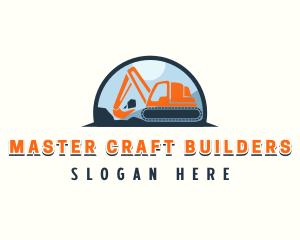 Excavator Construction Builder logo