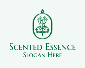 Organic Floral Fragrance  logo design