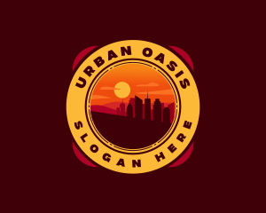 Urban City Tourism logo design