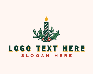 Holiday Candle Decoration logo