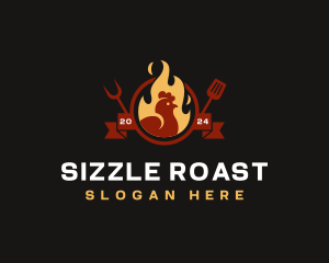 Flame Chicken Roast logo