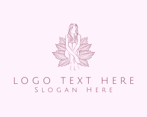 Organic Feminine Leaves  logo