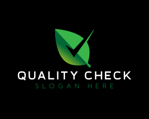 Leaf Plant Check logo design