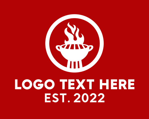 Grill logo example 4