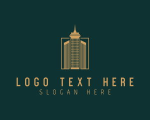 City Skyscraper Building logo