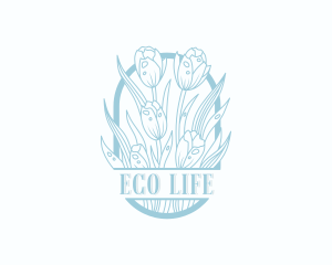 Eco Flower Boutique logo design