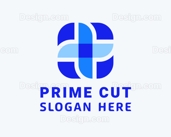 Blue Ventilation Blade Logo