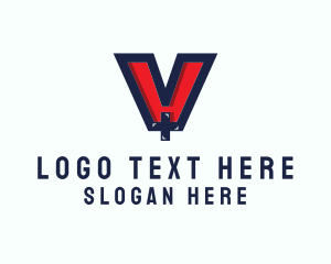 Medical - Medical Letter V logo design