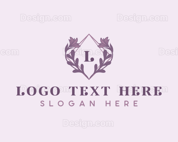 Elegant Floral Petals Logo