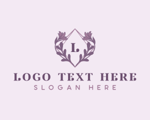 Elegant Floral Petals logo