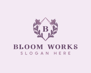 Elegant Floral Petals logo design