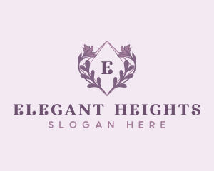 Elegant Floral Petals logo design