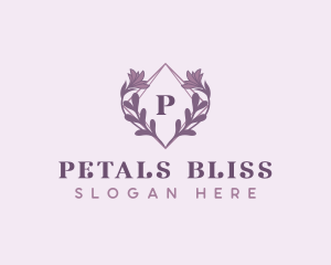 Elegant Floral Petals logo design