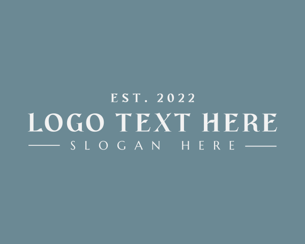 High End logo example 2