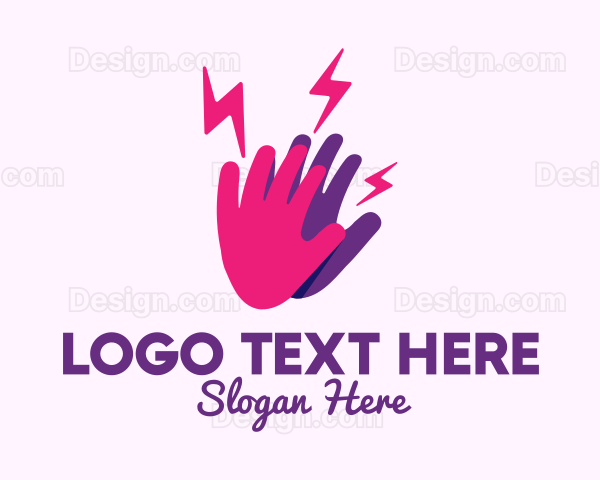 High Energy Hand Logo