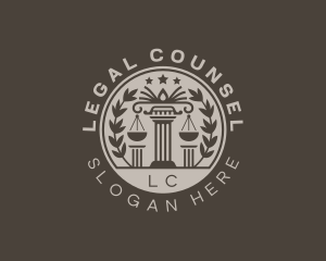 Lawyer Attorney Justice logo