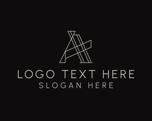 Tech Business Letter A logo