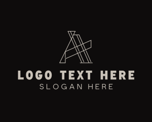 Tech Business Letter A logo