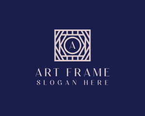 Frame Interior Decoration  logo design