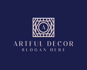 Frame Interior Decoration  logo design