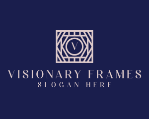 Frame Interior Decoration  logo design